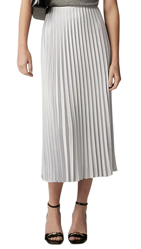 Pleated Slip Skirt